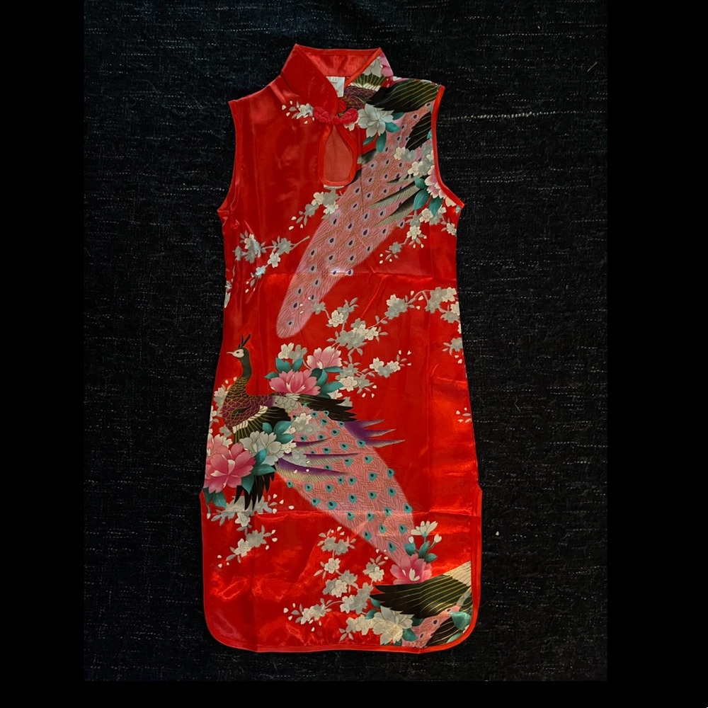 Japanese Dress vibrant - worn once for party